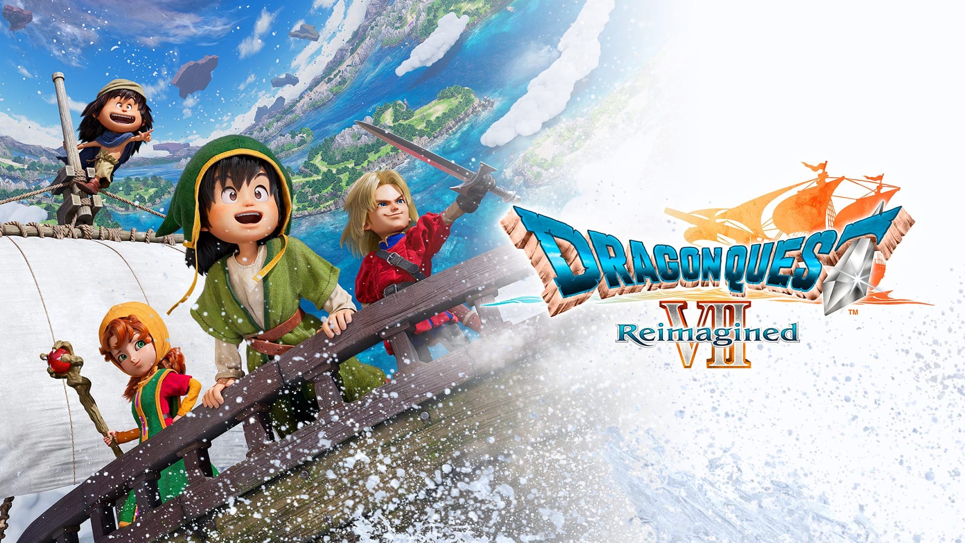Game banner: Dragon Quest VII Reimagined