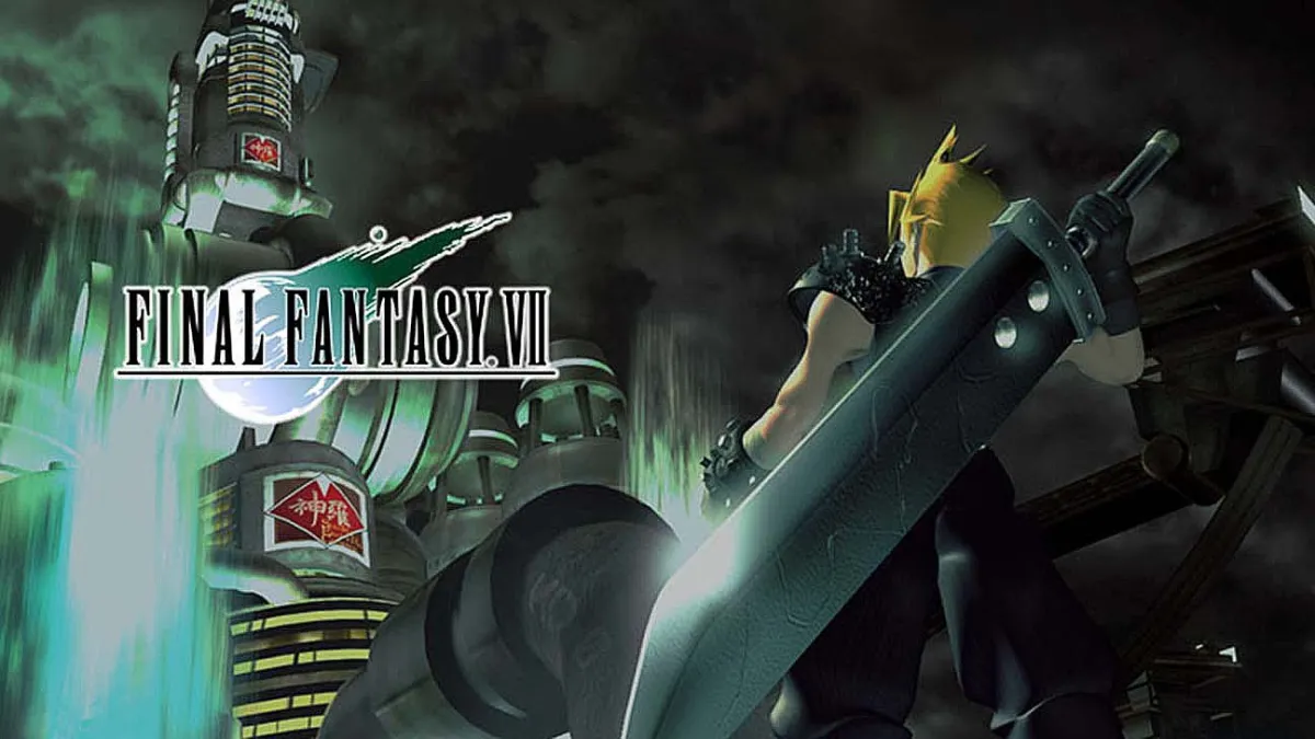 Bannière du jeu : Final Fantasy VII