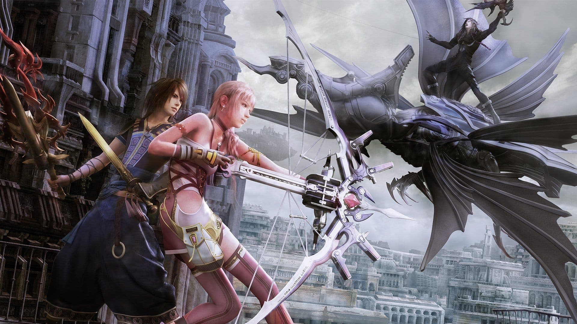 Bannière du jeu : Final Fantasy XIII-2
