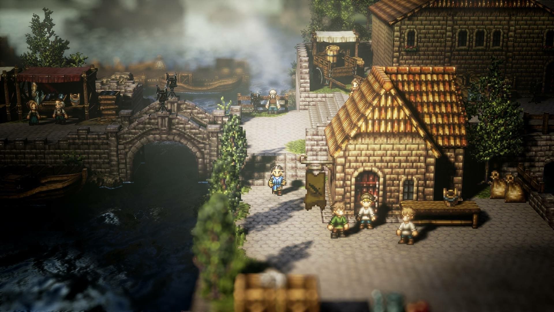 Game banner: Octopath Traveler