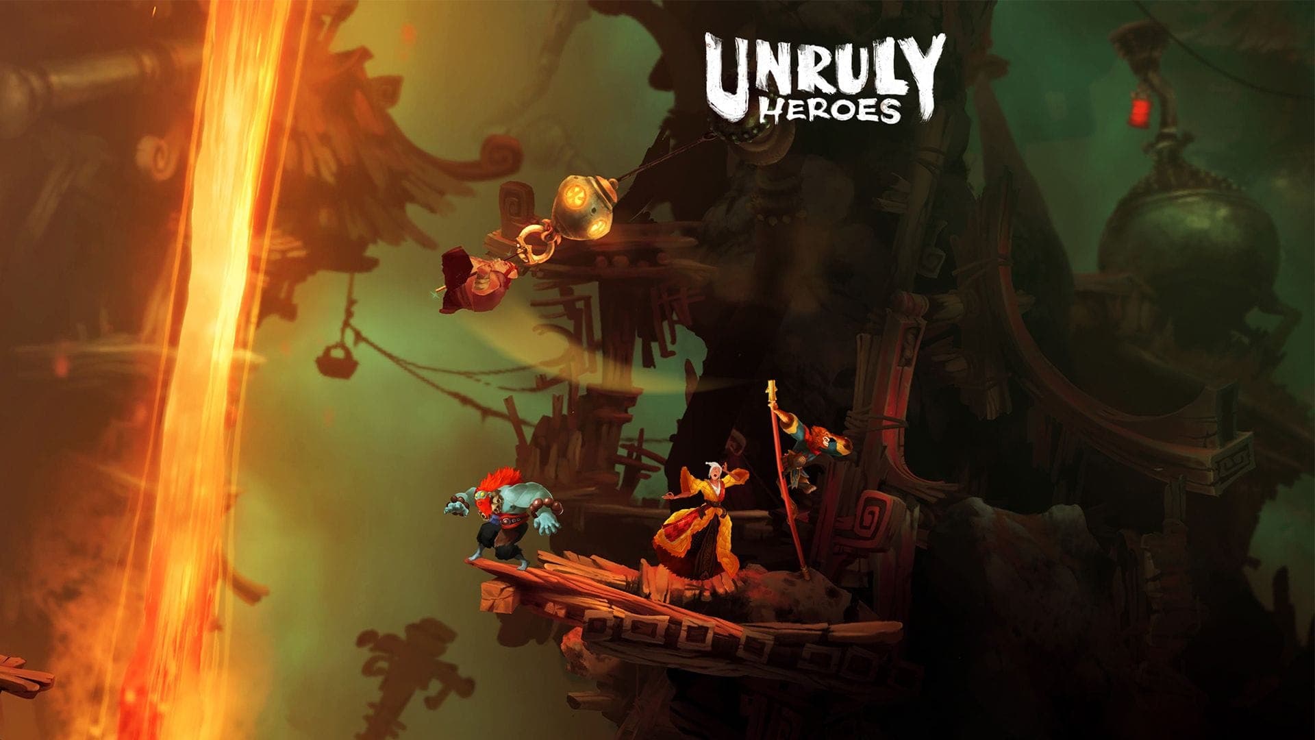 Game banner: Unruly Heroes