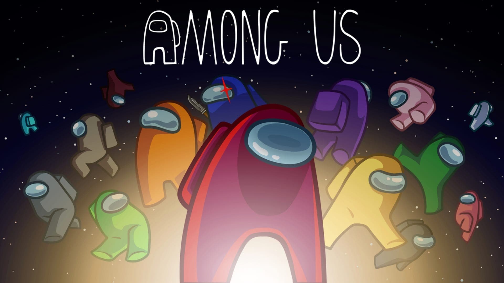 Bannière du jeu : Among Us