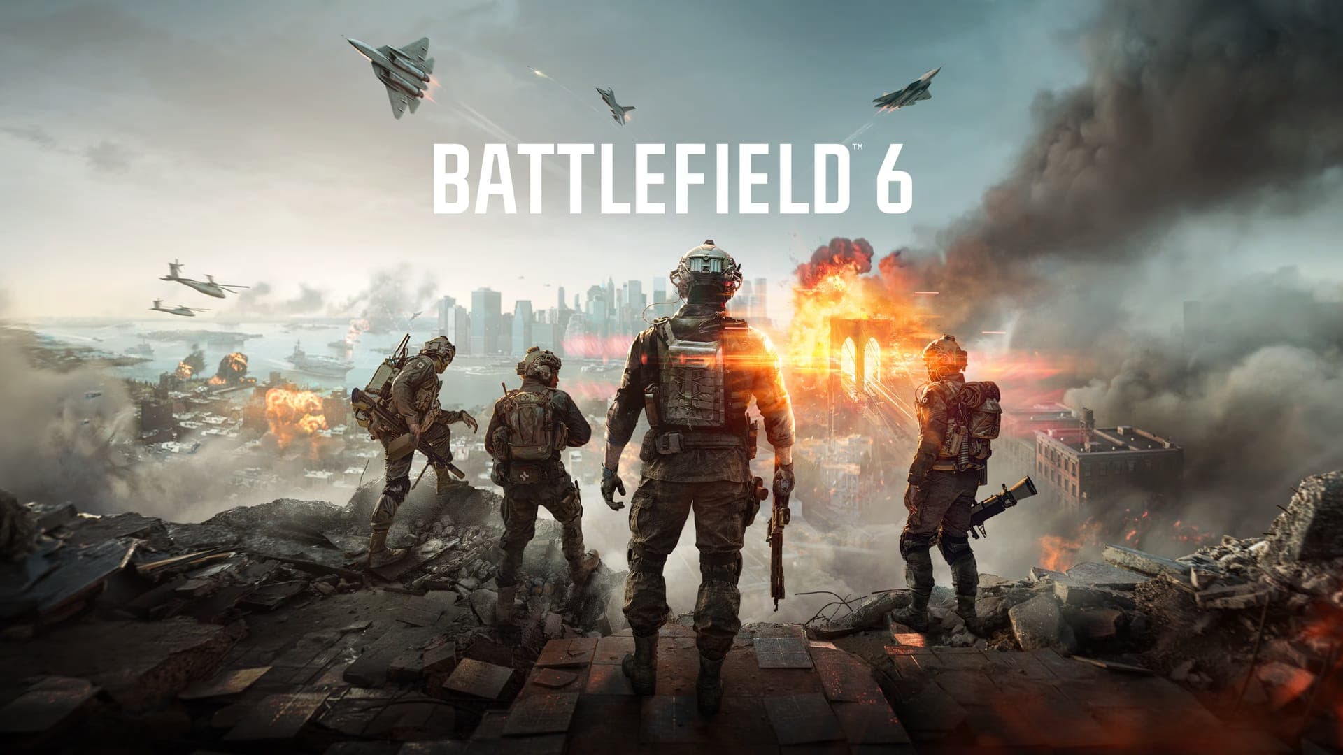 Bannière du jeu : Battlefield 6