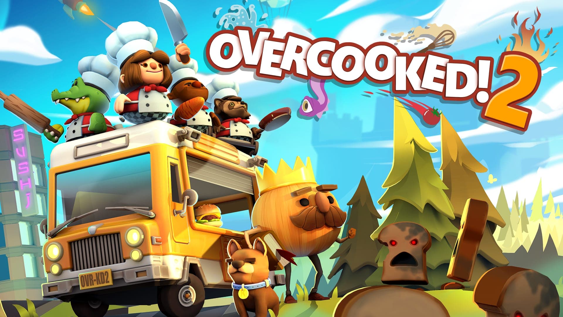 Bannière du jeu : Overcooked! 2