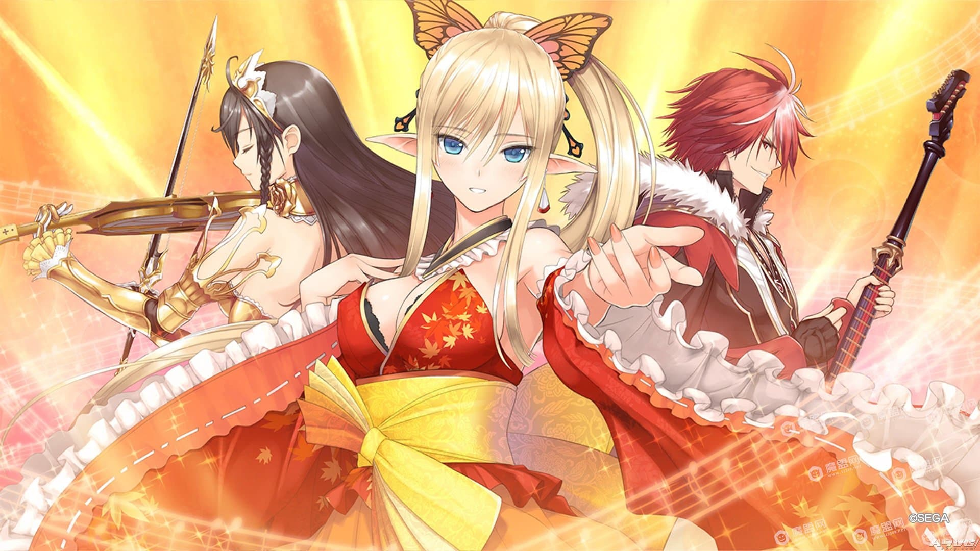 Bannière du jeu : Shining Resonance Refrain