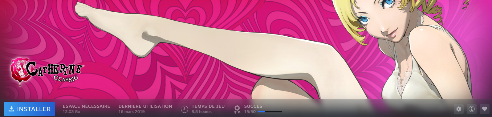 My playtime on Catherine Classic
