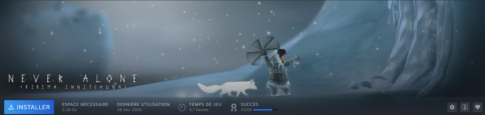 My playtime on Never Alone (Kisima Ingitchuna)