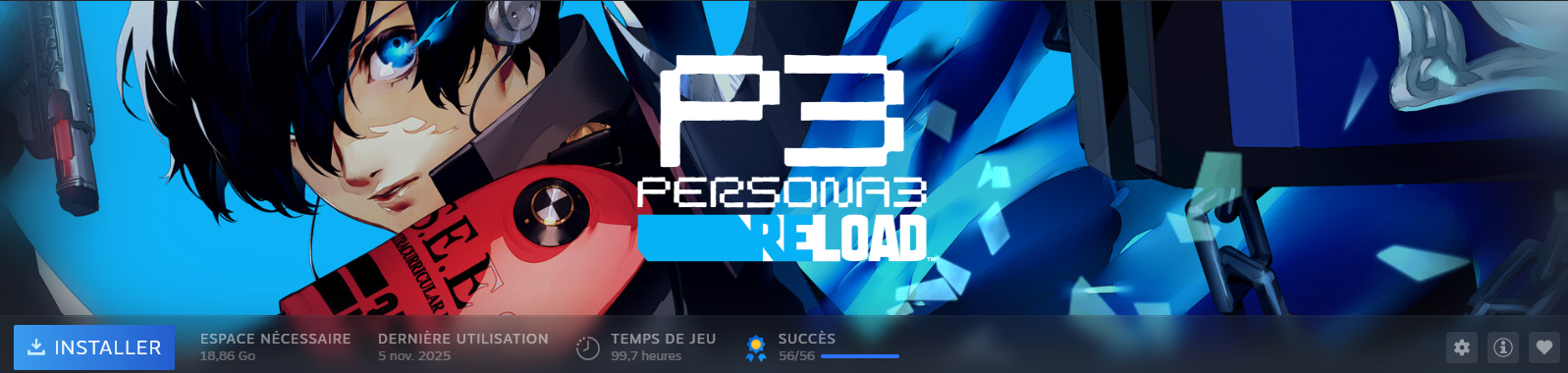 "Persona 3 Reload" platinum trophy