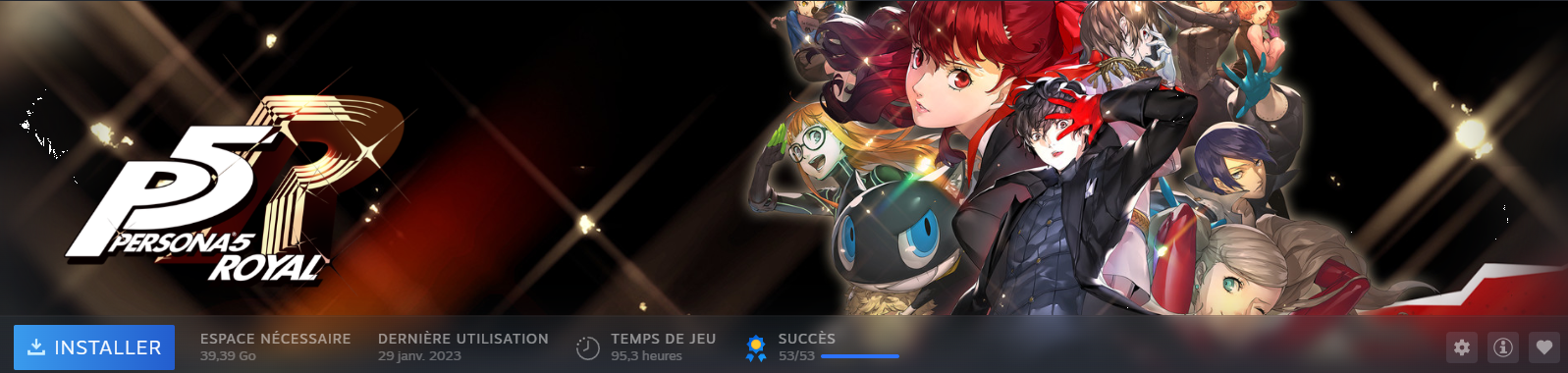 "Persona 5 Royal" platinum trophy