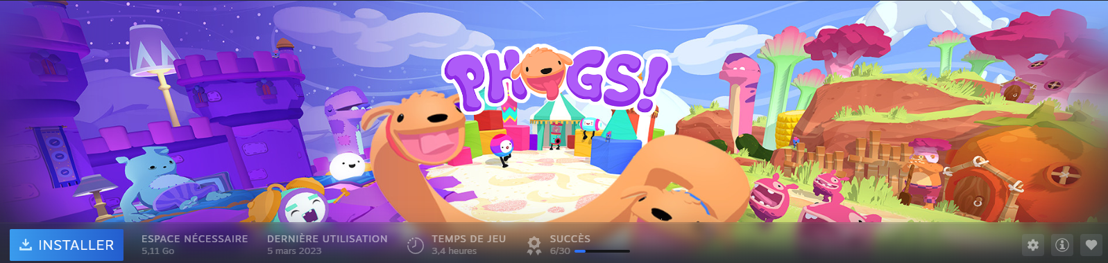My playtime on PHOGS!
