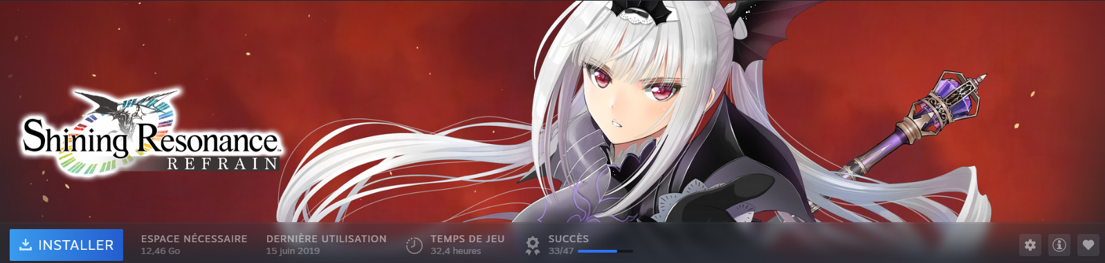 My playtime on Shining Resonance Refrain